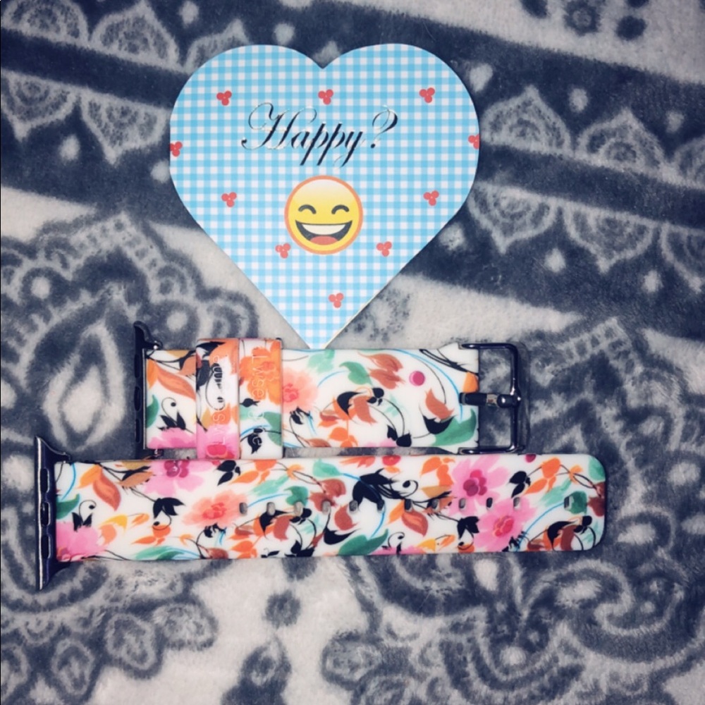 Floral Apple Watch band